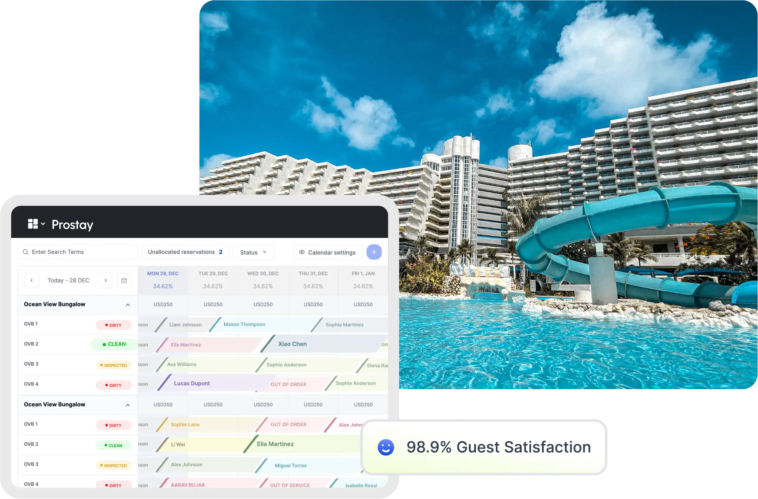 Hotel management software